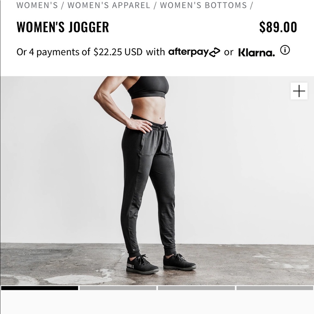 DO NOT BUY!!!! nobull jogger size small